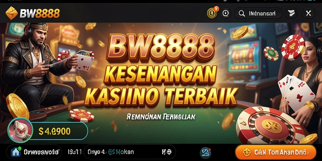 Tangkapan layar dari permainan Kasino BW888 yang menarik dan menghibur.