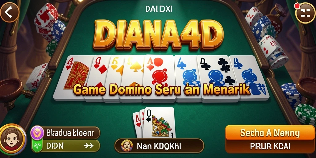 Tampilan gameplay seru DIANA4D yang menguji strategi pemain.