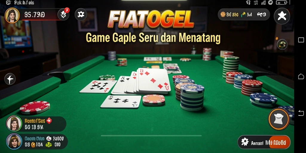 Gameplay seru dan interaktif di FIATOGEL.