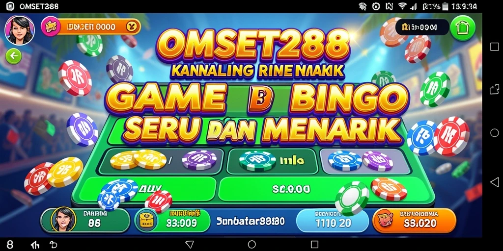 Tampilan screenshot gameplay seru di OMSET288 Bingo.