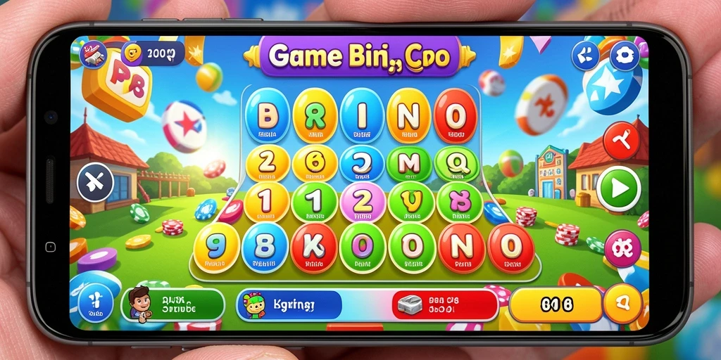 Gameplay RP8 yang seru dan interaktif dalam permainan Bingo.