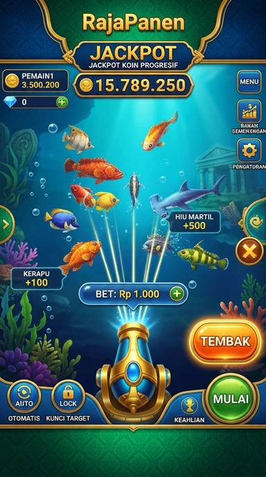 Antarmuka pengguna rajapanen yang intuitif dan mudah dinavigasi.